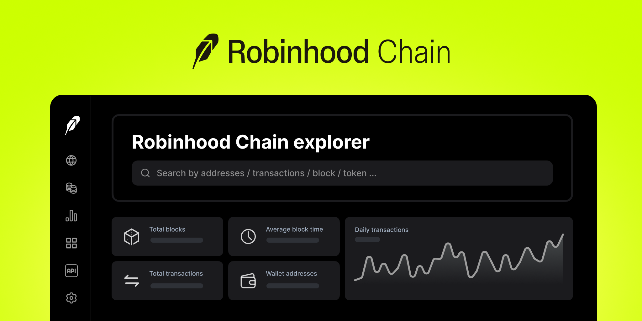 Robinhood Chain Blockscout explorer